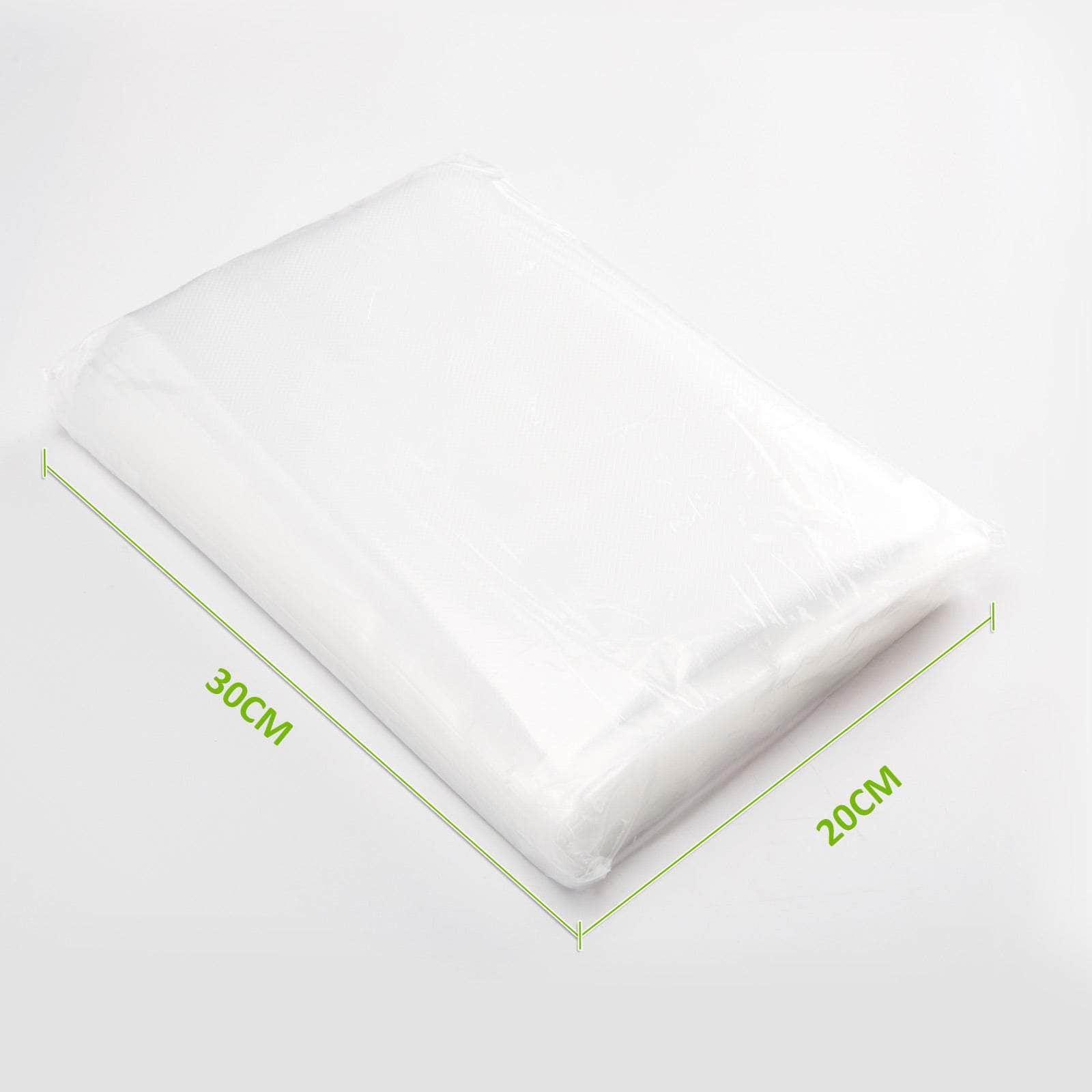 100 X Vacuum Food Sealer 20Cm X 30Cm Pre-Cut Bags