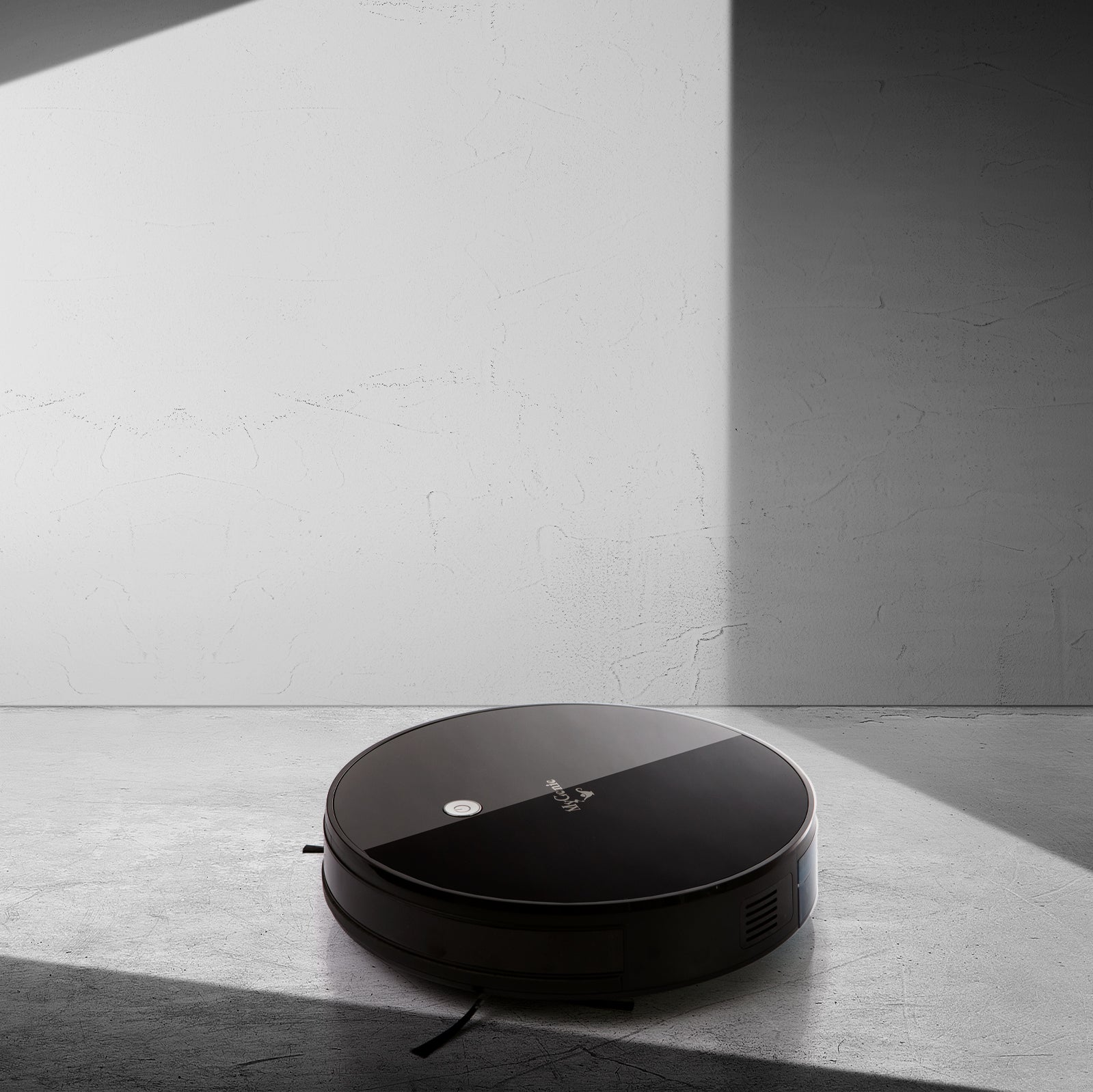 Genie Xsonic Robotic Vacuum Cleaner Smart Sensor Auto Suction Mop Black