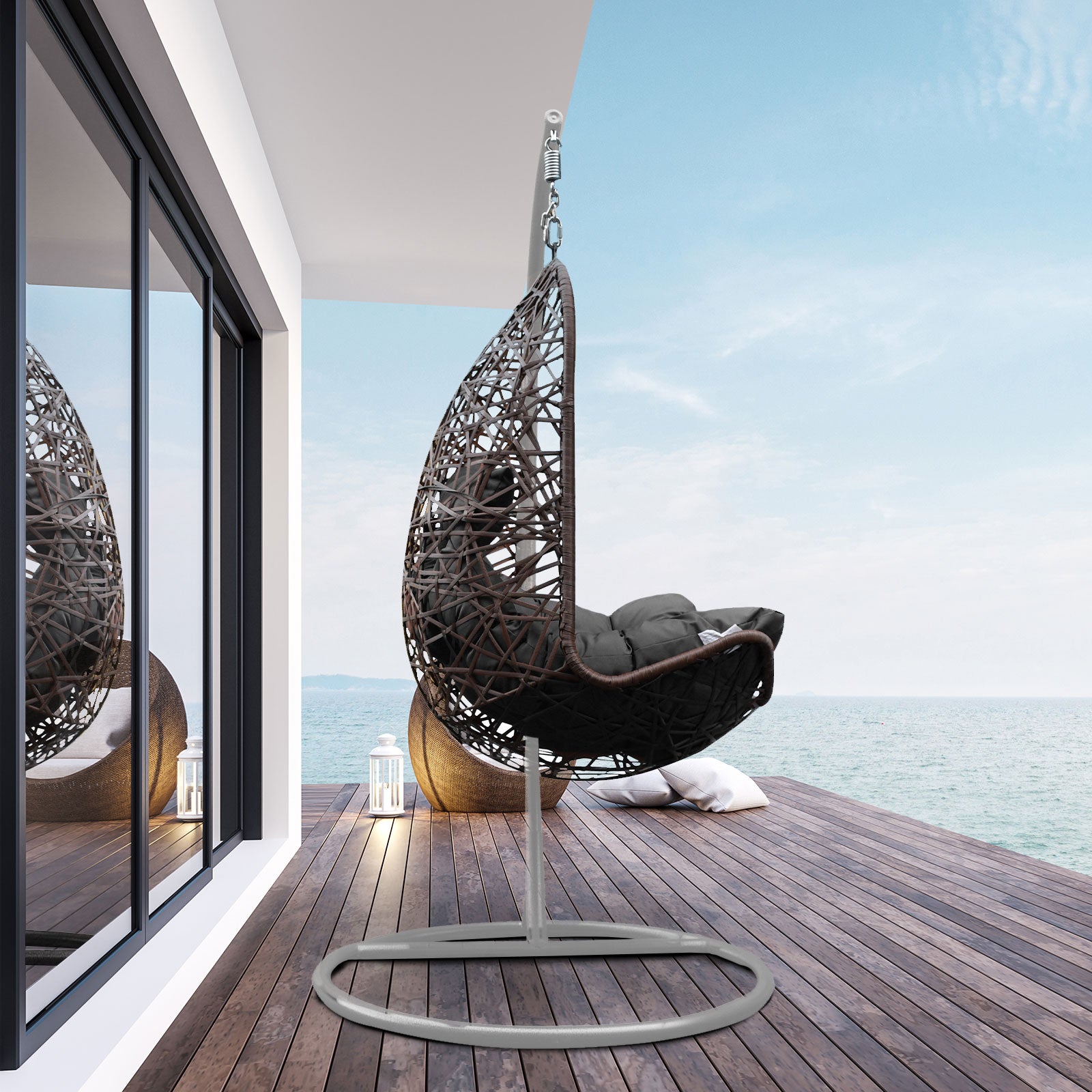 Stylish hanging basket design Egg Chair