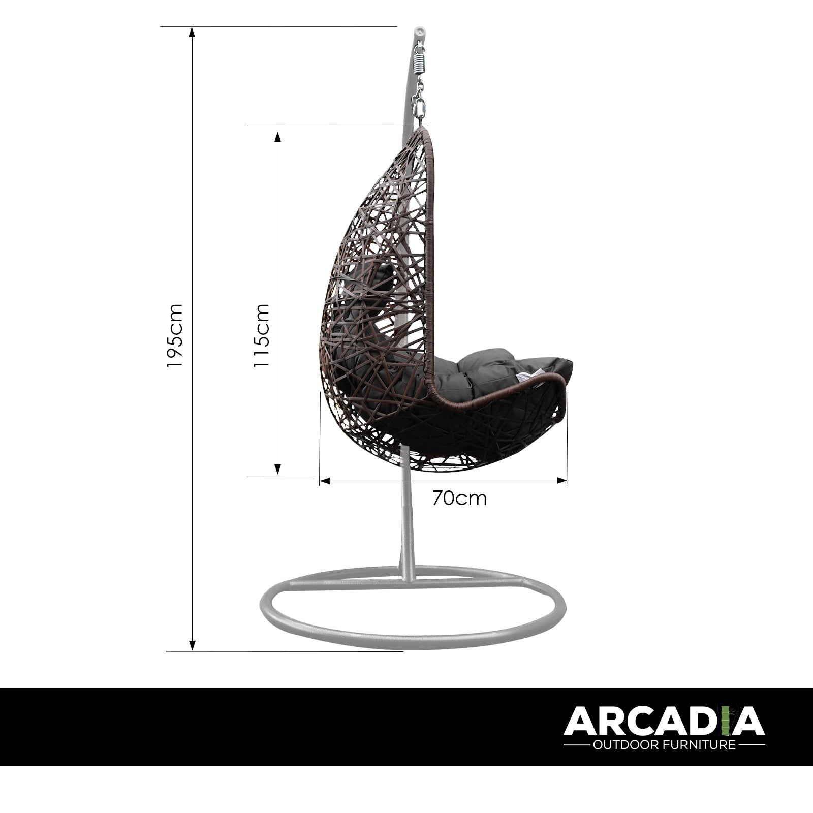 Stylish hanging basket design Egg Chair