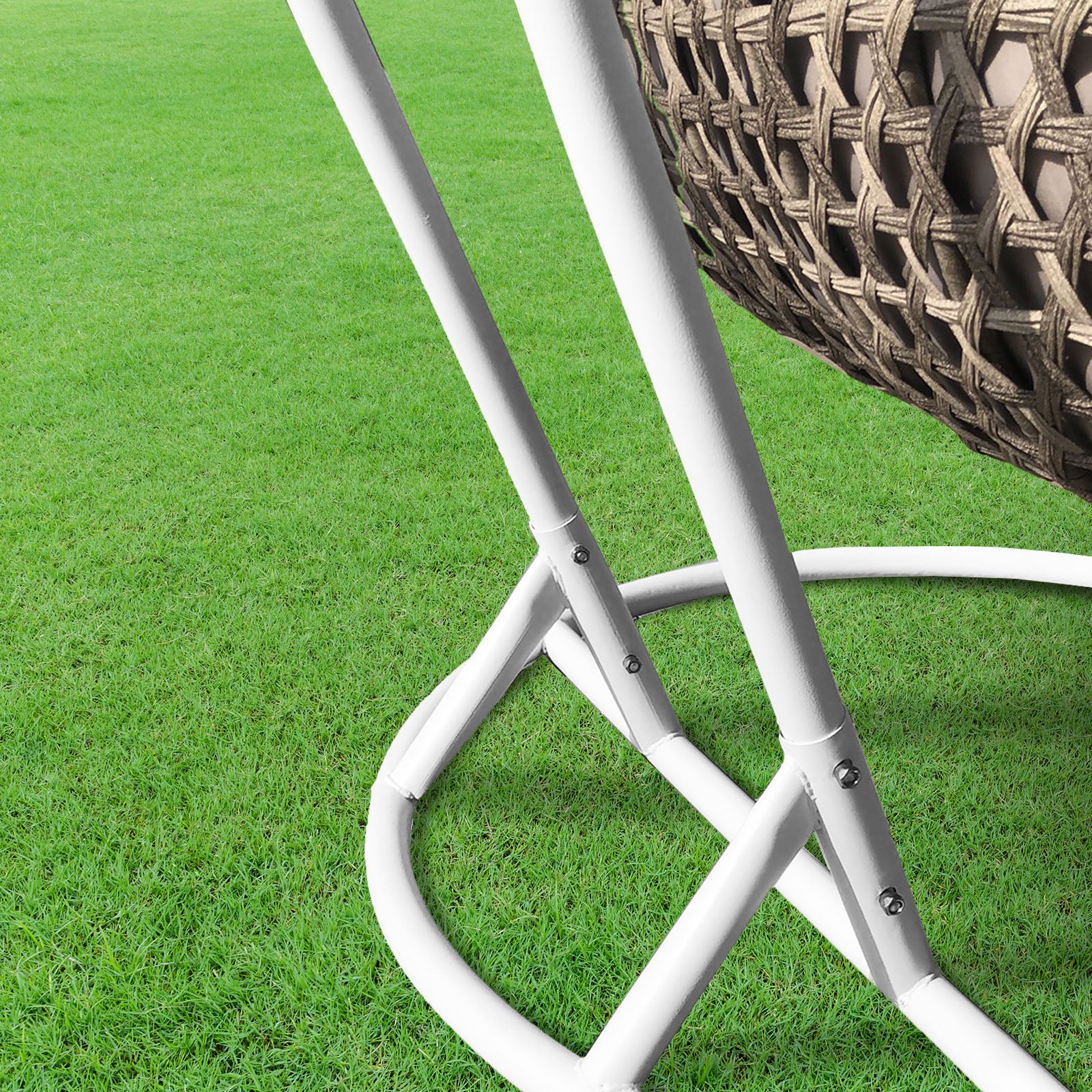 waterproof Soft 2 Seater Rocking Egg Chair