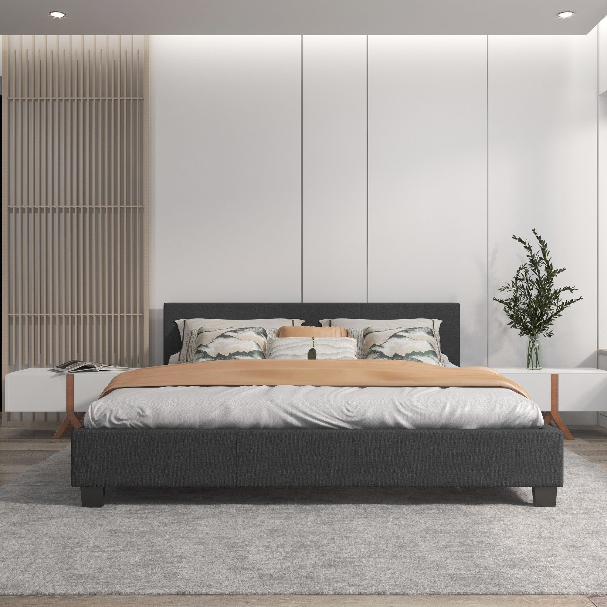Luxury Bed with Headboard