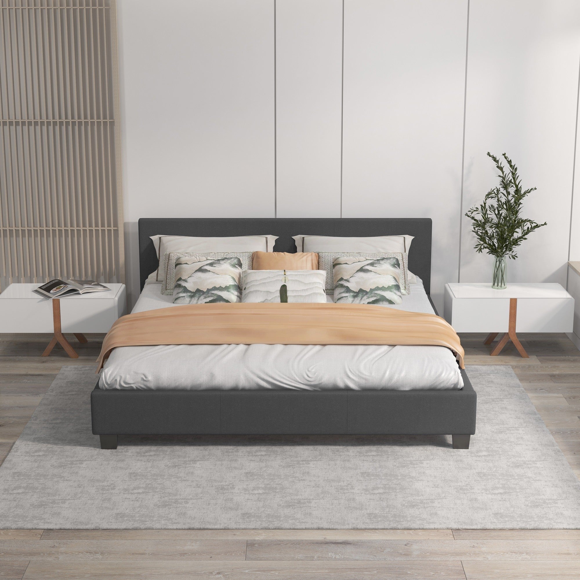 Luxury Bed with Headboard