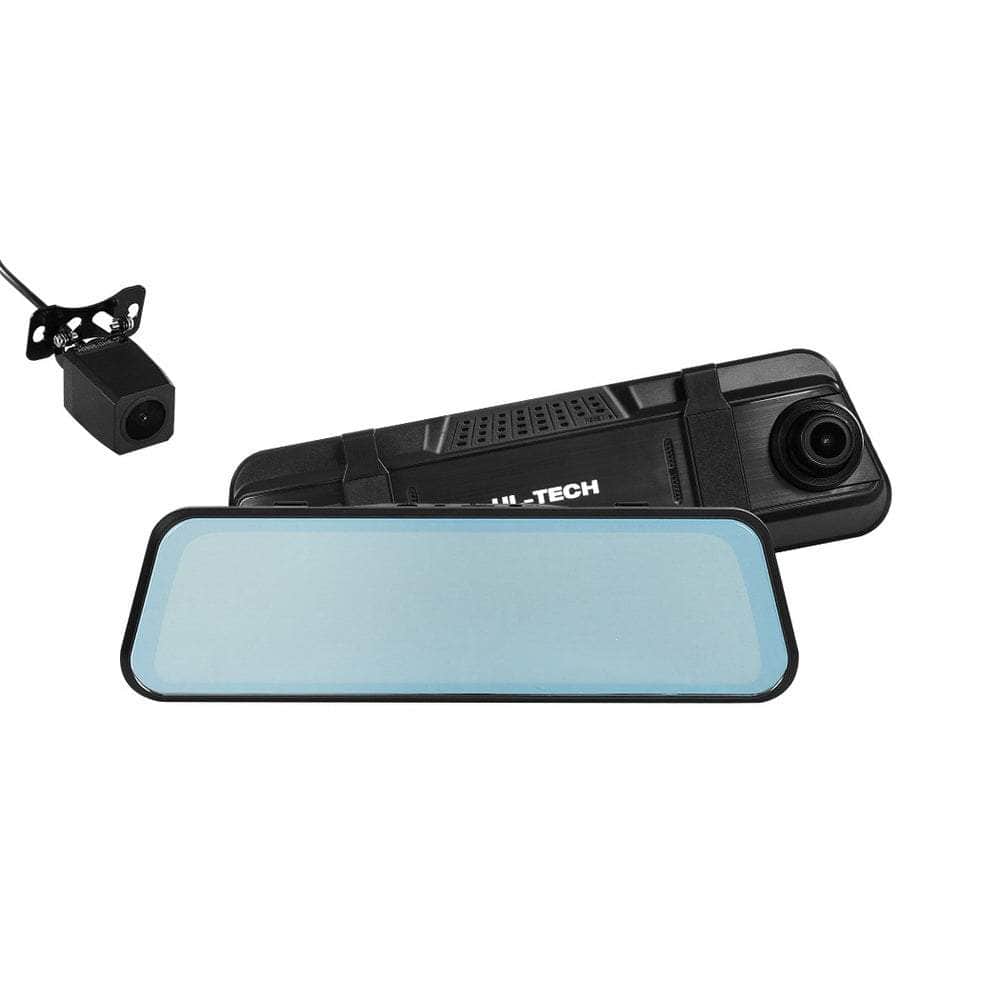 1080P Dash Camera 9.66" Front Rear View
