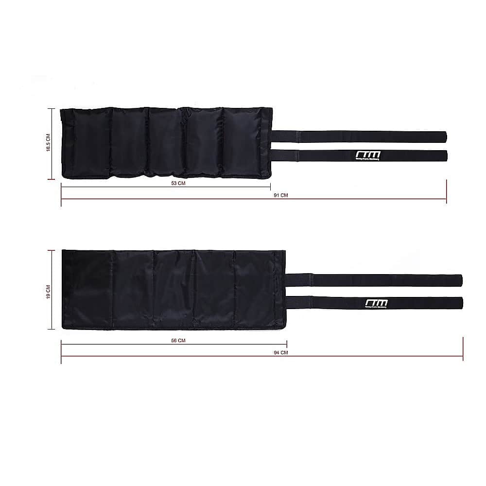 10Kg Adjustable Ankle/Wrist Weight Straps