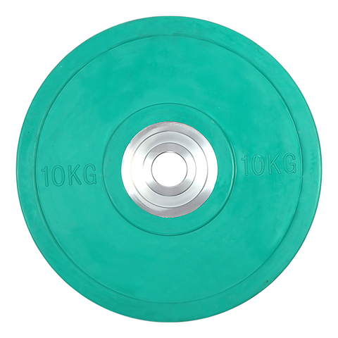10Kg Pro Olympic Rubber Bumper Weight Plate
