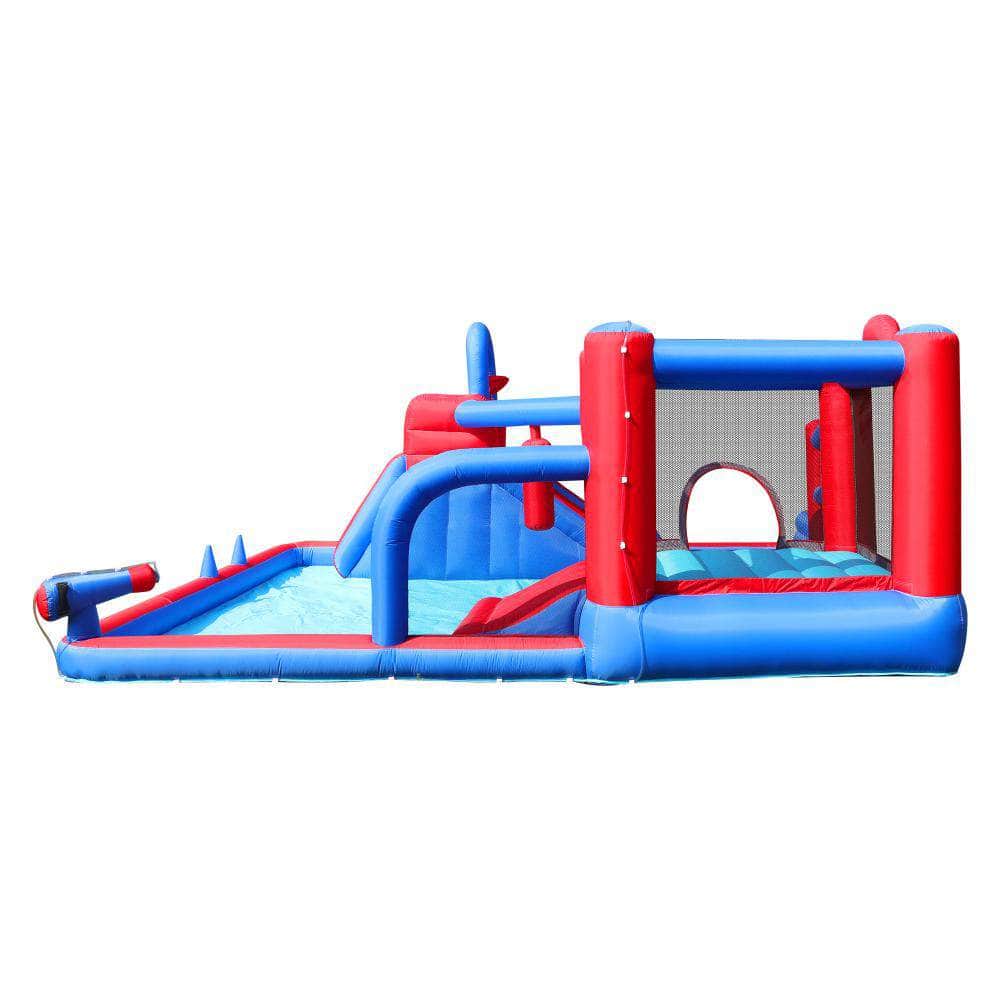 11 Play Zones Inflatable Trampoline Bounce House Jumping Water Slide