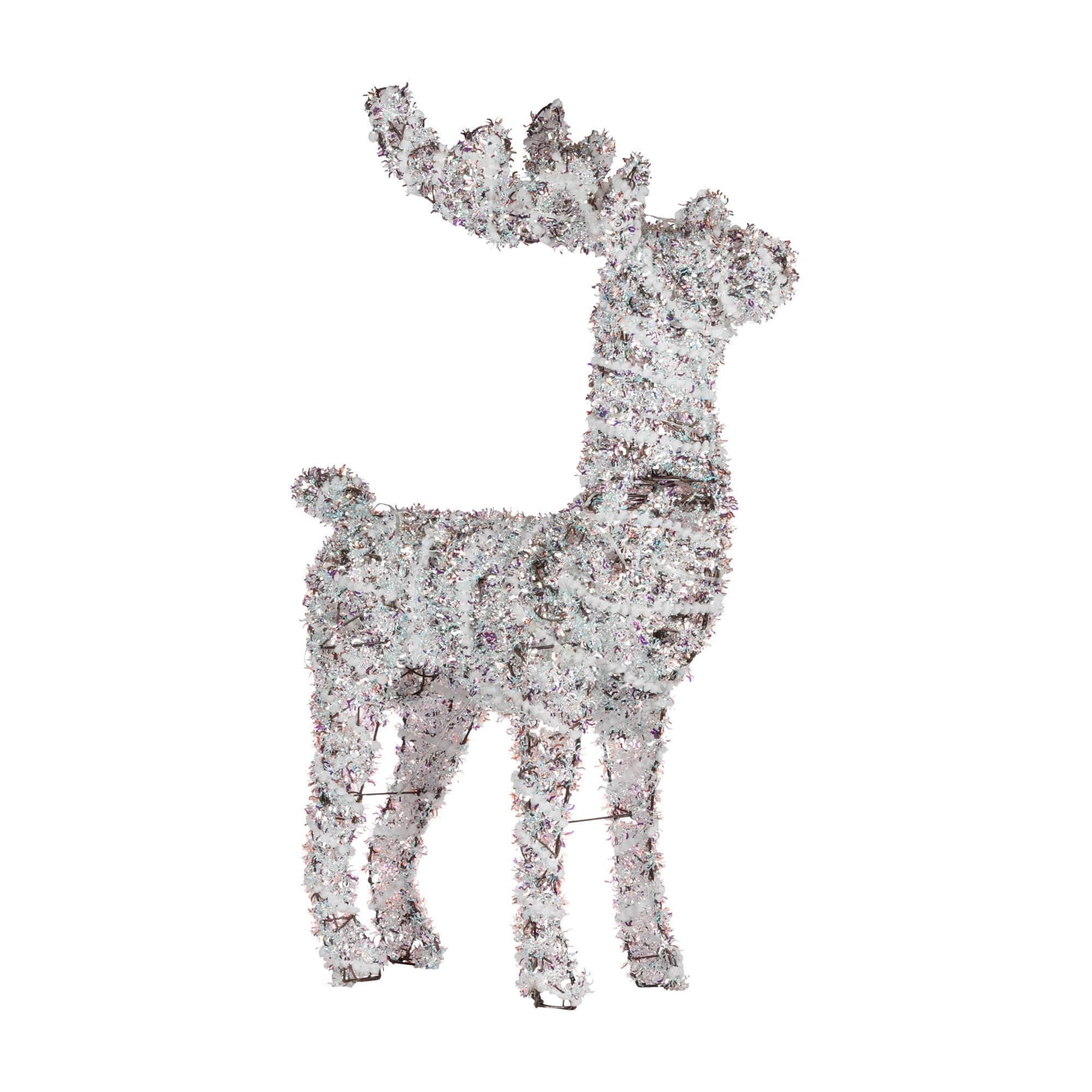 112cm Animated Reindeer Christmas LED Lights Indoor Outdoor Yard Decoration