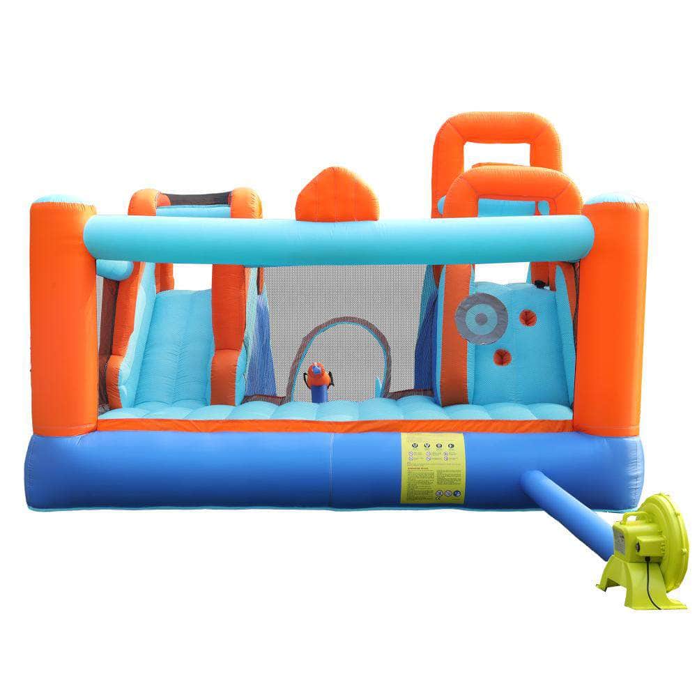 12 Play Zones Inflatable Water Slide Park Jumping Castle Bounce House
