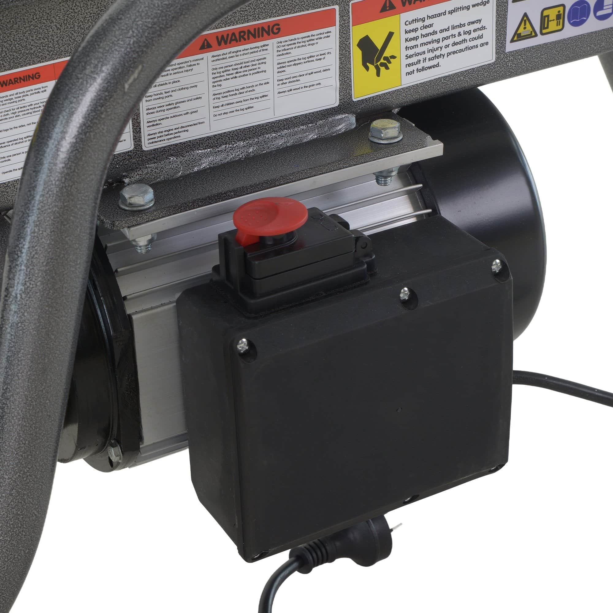 12 Tonne Electric Hydraulic Log Splitter Heavy Duty Firewood Splitter