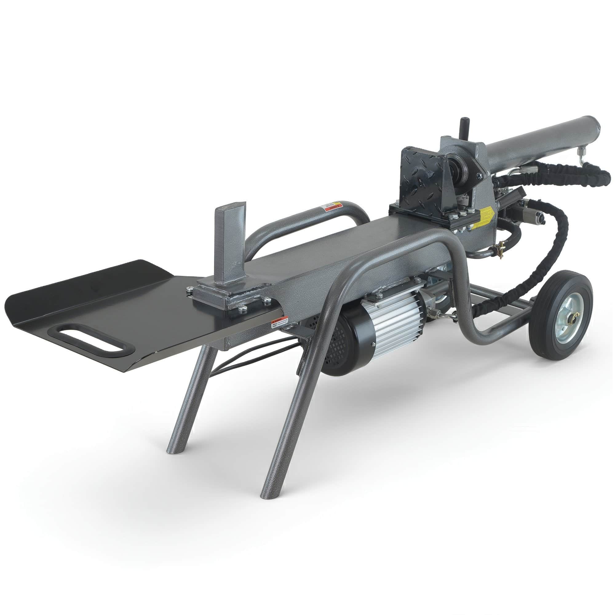 12 Tonne Electric Hydraulic Log Splitter Heavy Duty Firewood Splitter