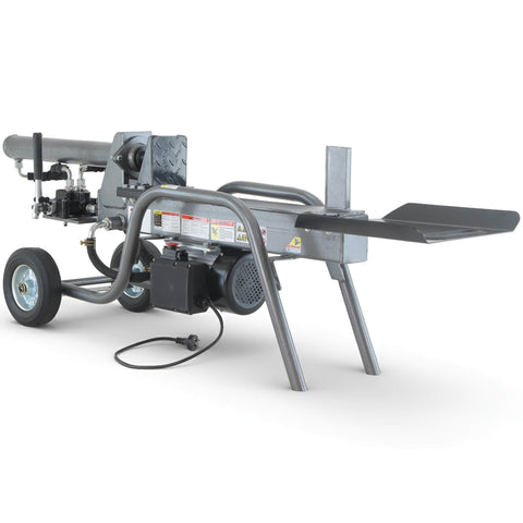 12 Tonne Electric Hydraulic Log Splitter Heavy Duty Firewood Splitter