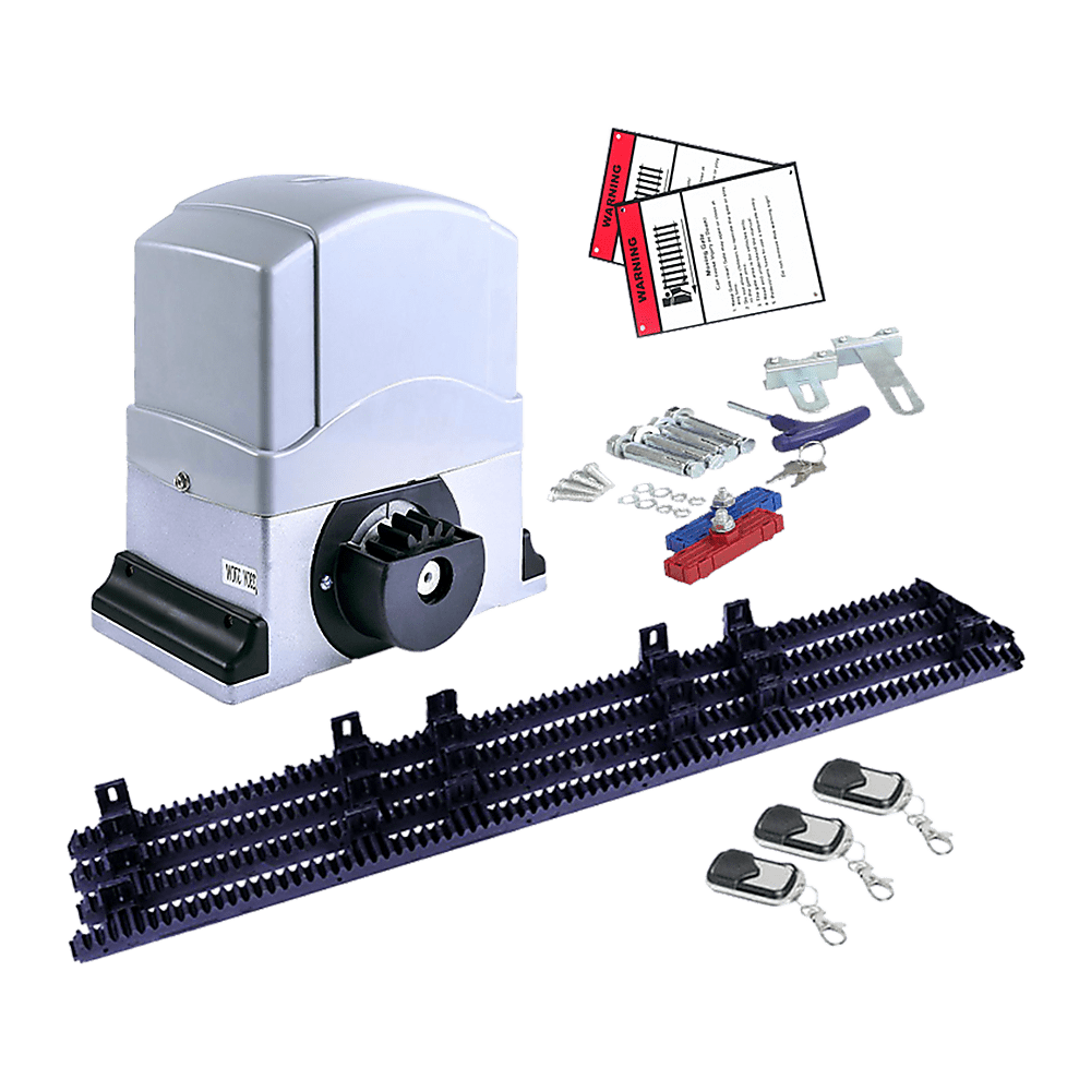 1200Kg Auto Slide Sliding Gate Opener Automatic W 4M Rail