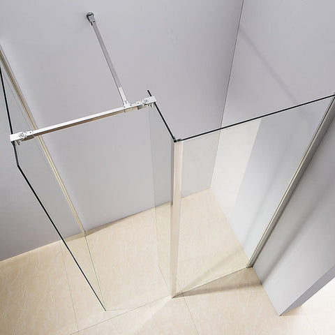 1200x800mm Walk in Shower Enclosure Safety Glass Shower By Della Francesca