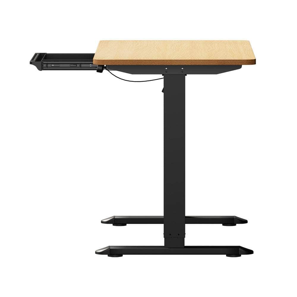 120CM Electric Standing Desk with Drawer Height Adjustable