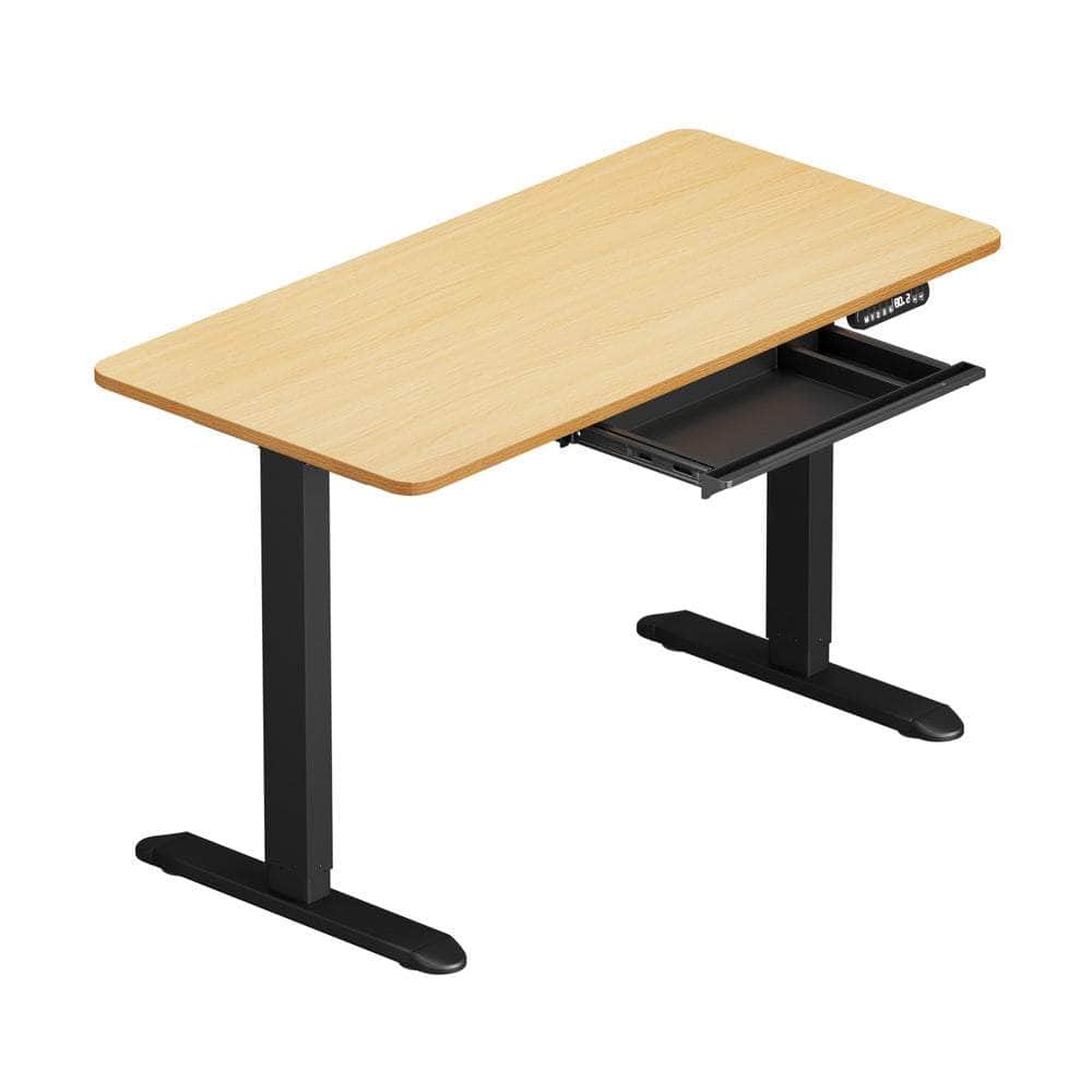 120CM Electric Standing Desk with Drawer Height Adjustable