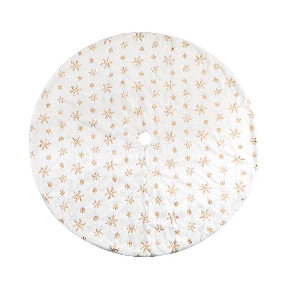 120cm Snowflake Christmas Tree Skirt
