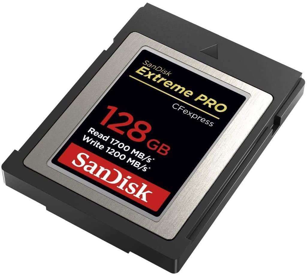 128Gb Extreme Pro Cfexpress Card Type Read 1700 Mb/S Write 1200Mb/S