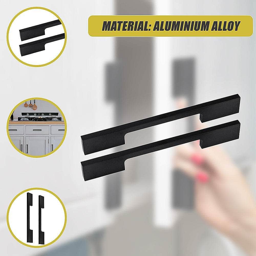 128Mm Black Kitchen Cabinet Handles