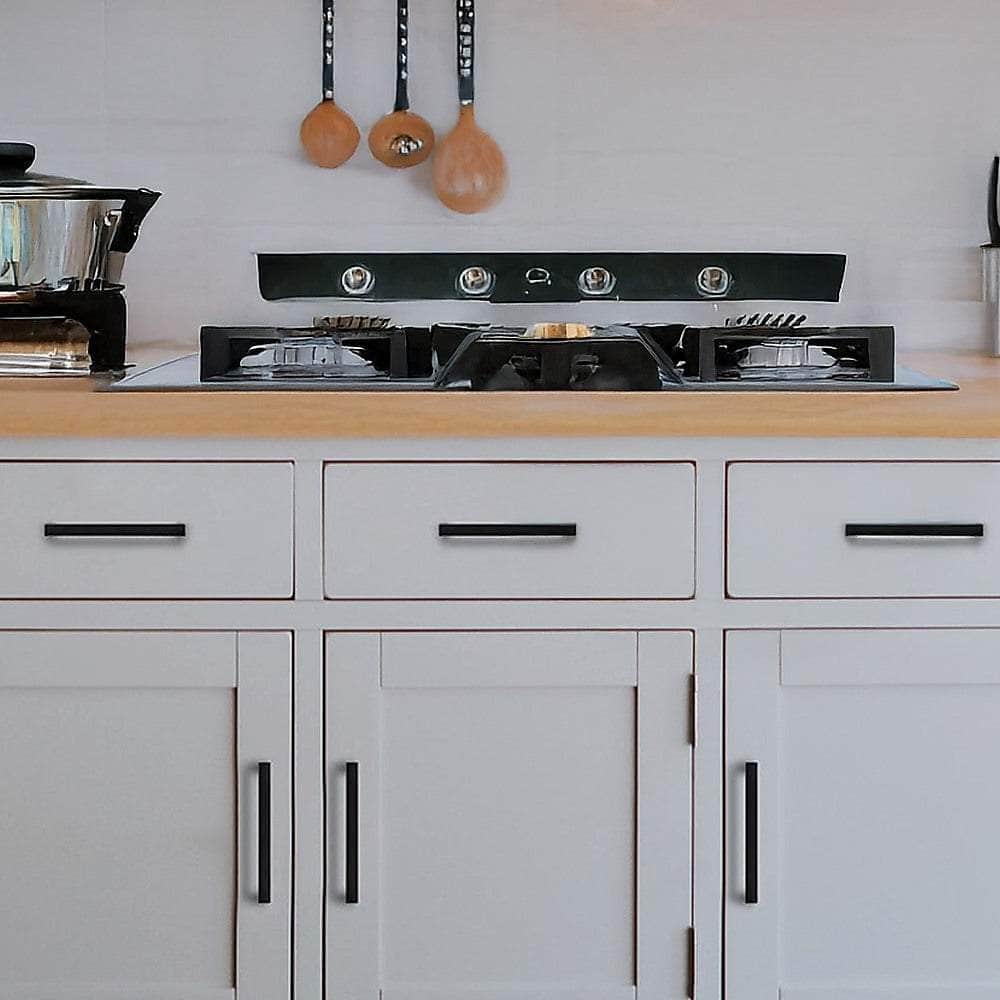 128Mm Black Kitchen Cabinet Handles
