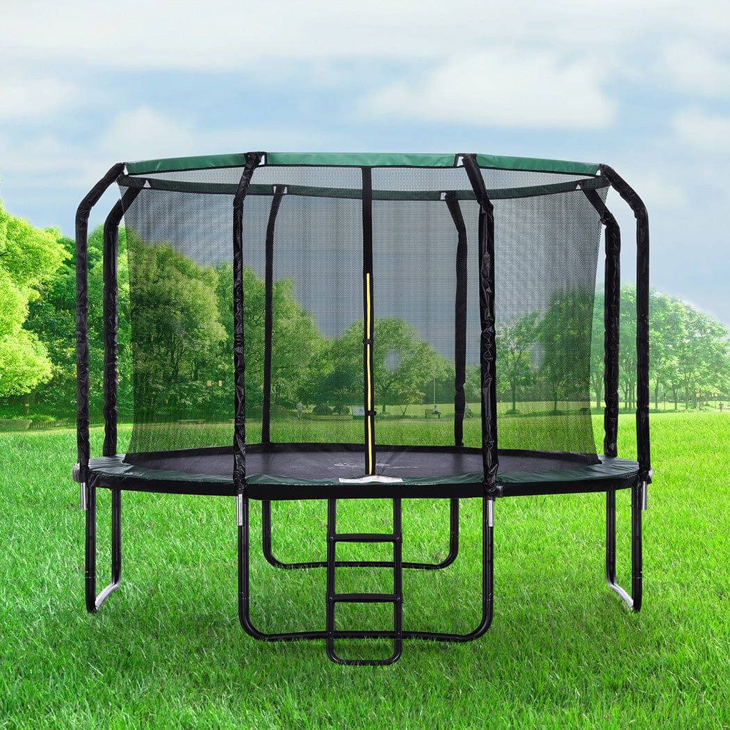 Trampoline Round Trampolines 12 Feet with Basketball - photo 17