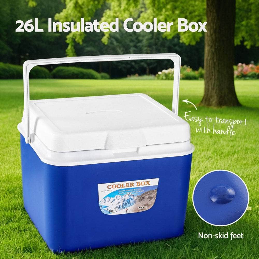13L/26L Portable Ice Cooler Box Camping Fridge