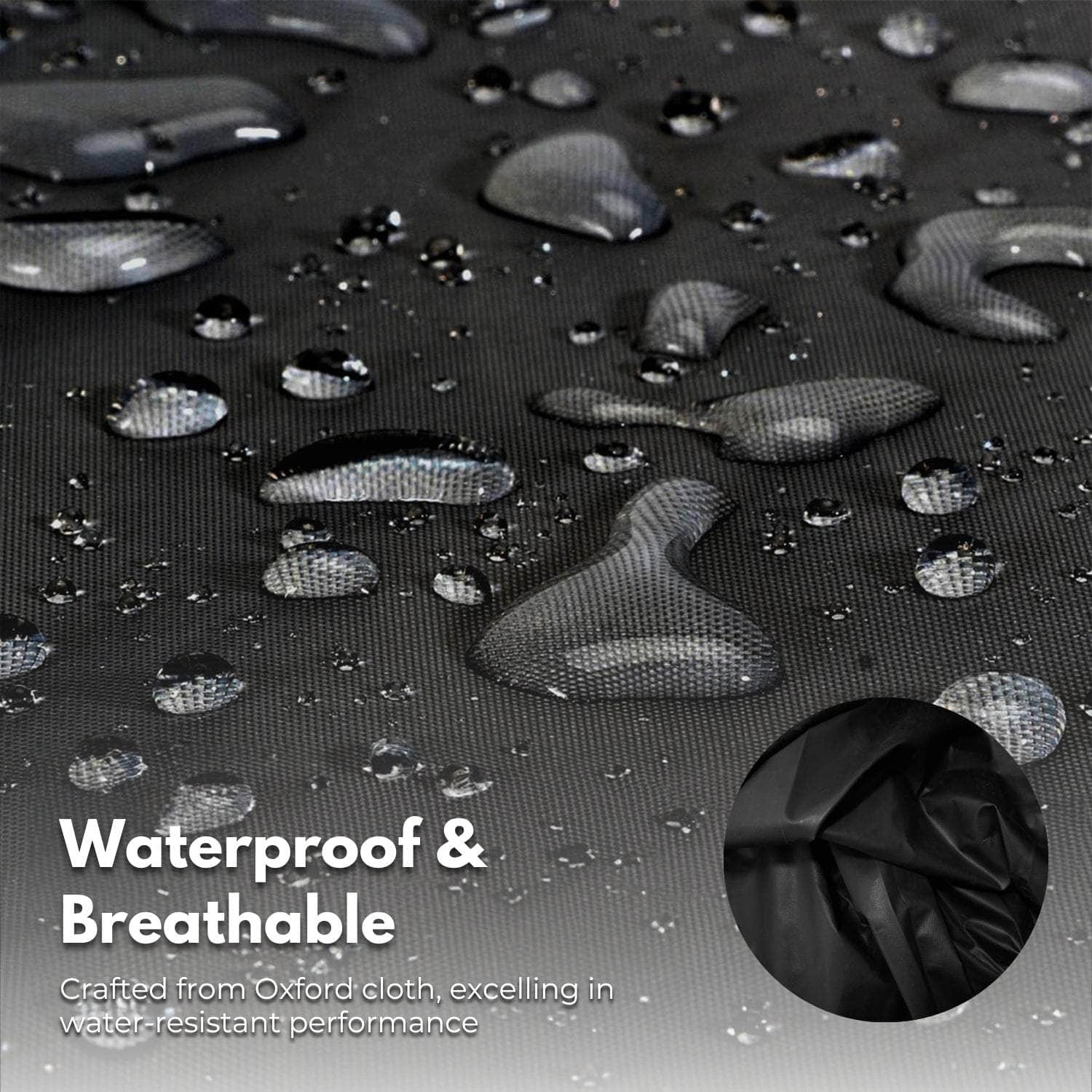 14-16 Ft Waterproof Boat Cover (Black)
