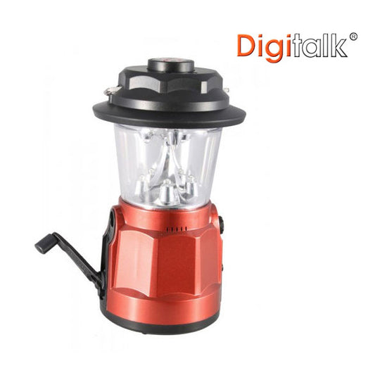 Portable Dynamo Led Lantern Radio With Built-In Compass - Camping Lights & Lanterns