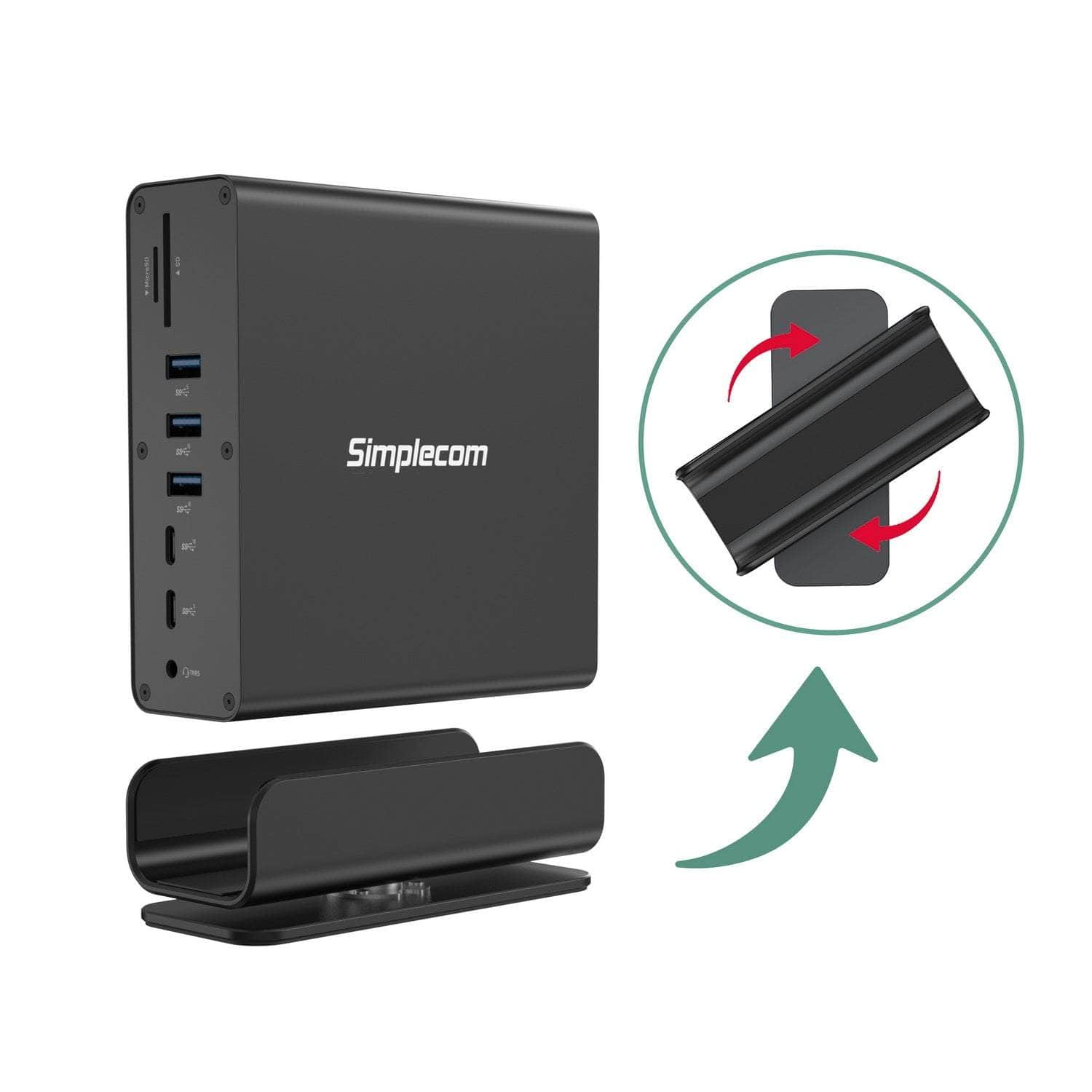 15-In-1 Usb-C 4K Triple Display Mst Docking Station With Dual Hdmi Dp