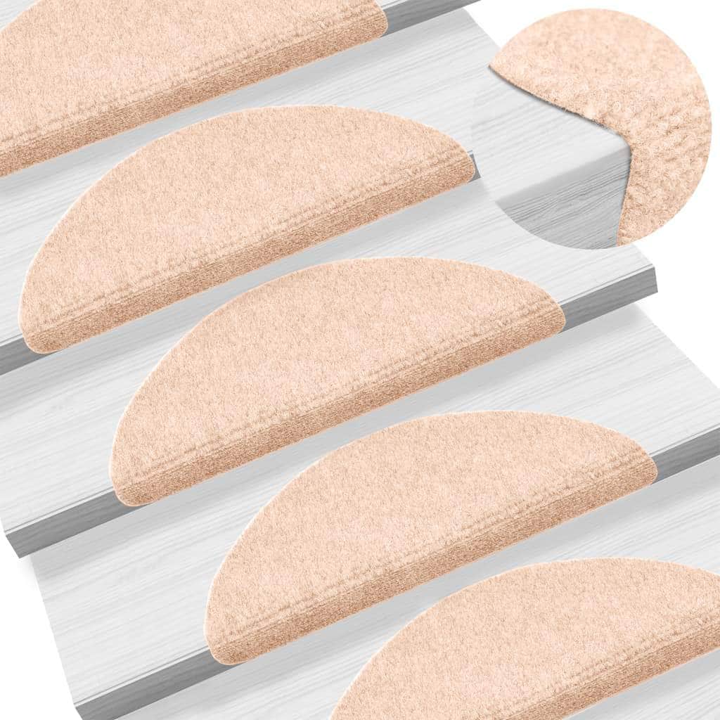 15 pcs Self-adhesive Stair ats Needle Punch (Brown)
