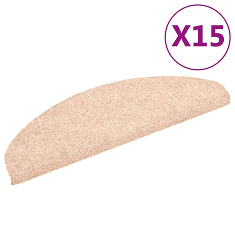 15 pcs Self-adhesive Stair ats Needle Punch--Brown