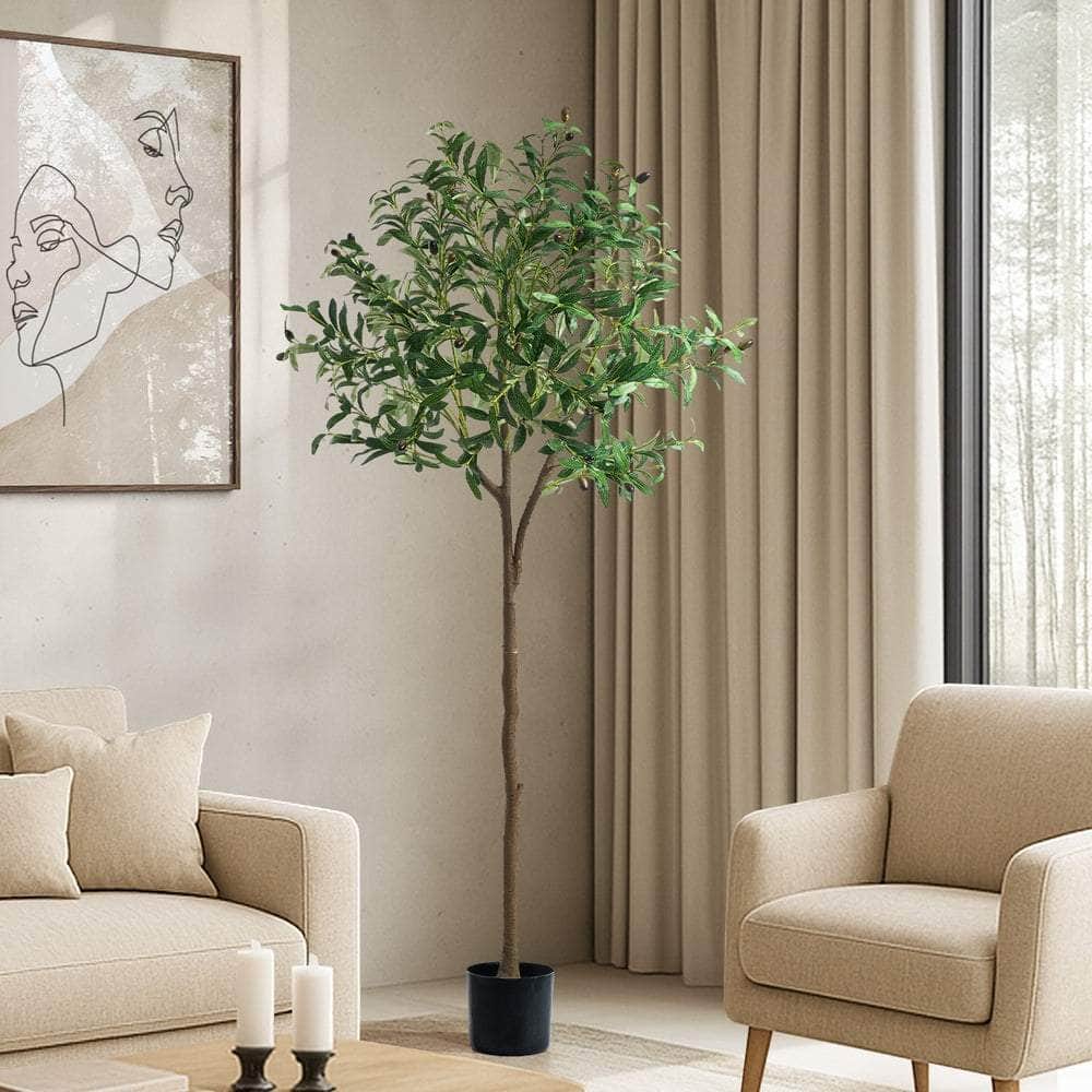 150cm Artificial Olive Tree Lifelike Potted Plants