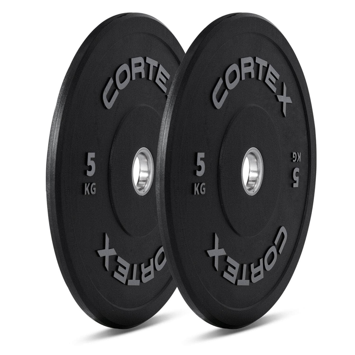 150kg Black Series V2 Rubber Olympic Bumper Plate Set 50mm