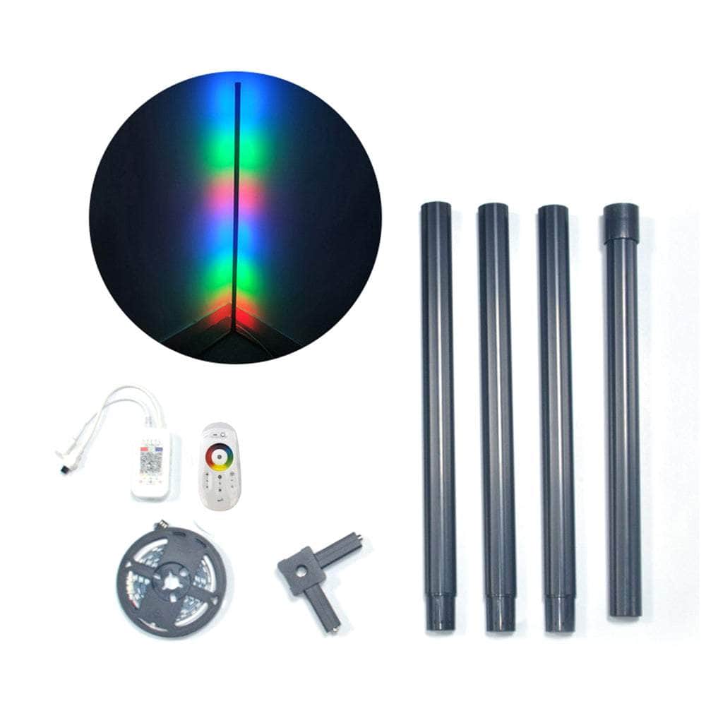 156Cm RGB LED Floor Lamp: Remote Control Gaming Room Decor