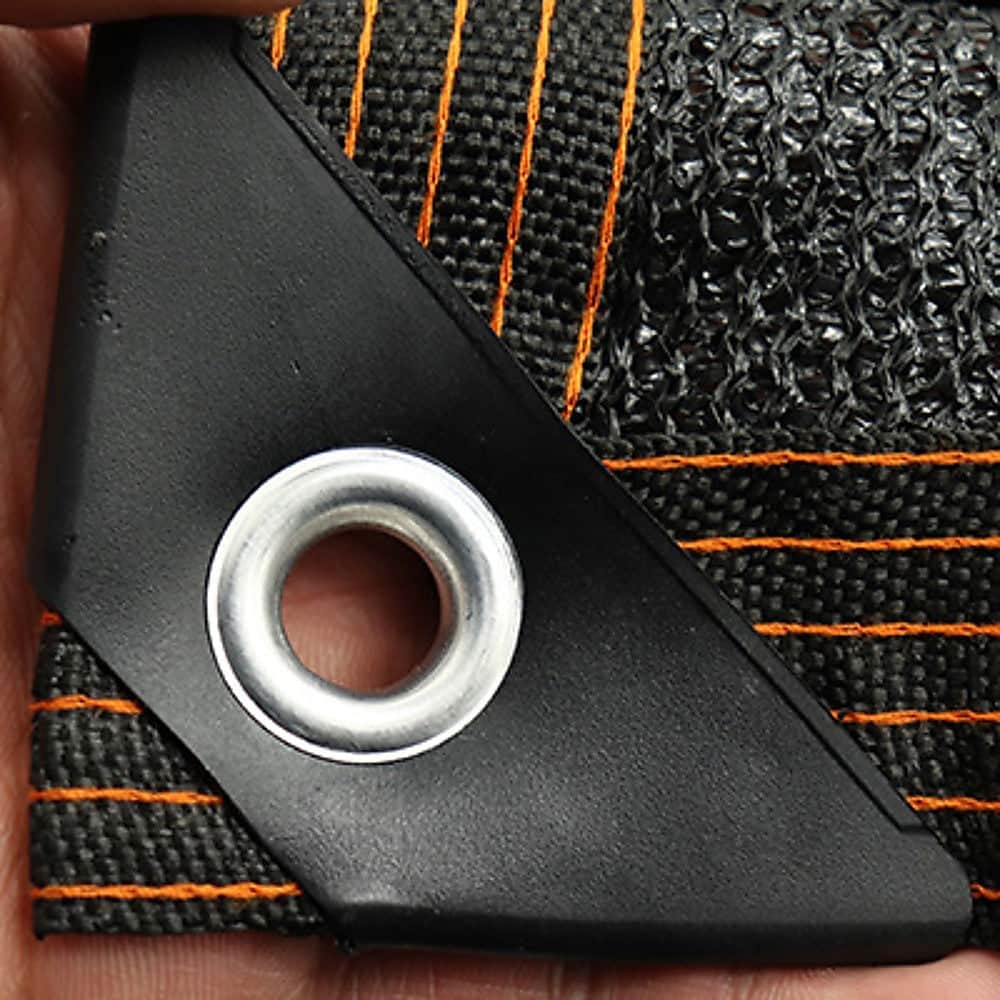 15m x 2m Fence Windscreen Privacy Screen Shade Cover Coffee Fabric Mesh Garden