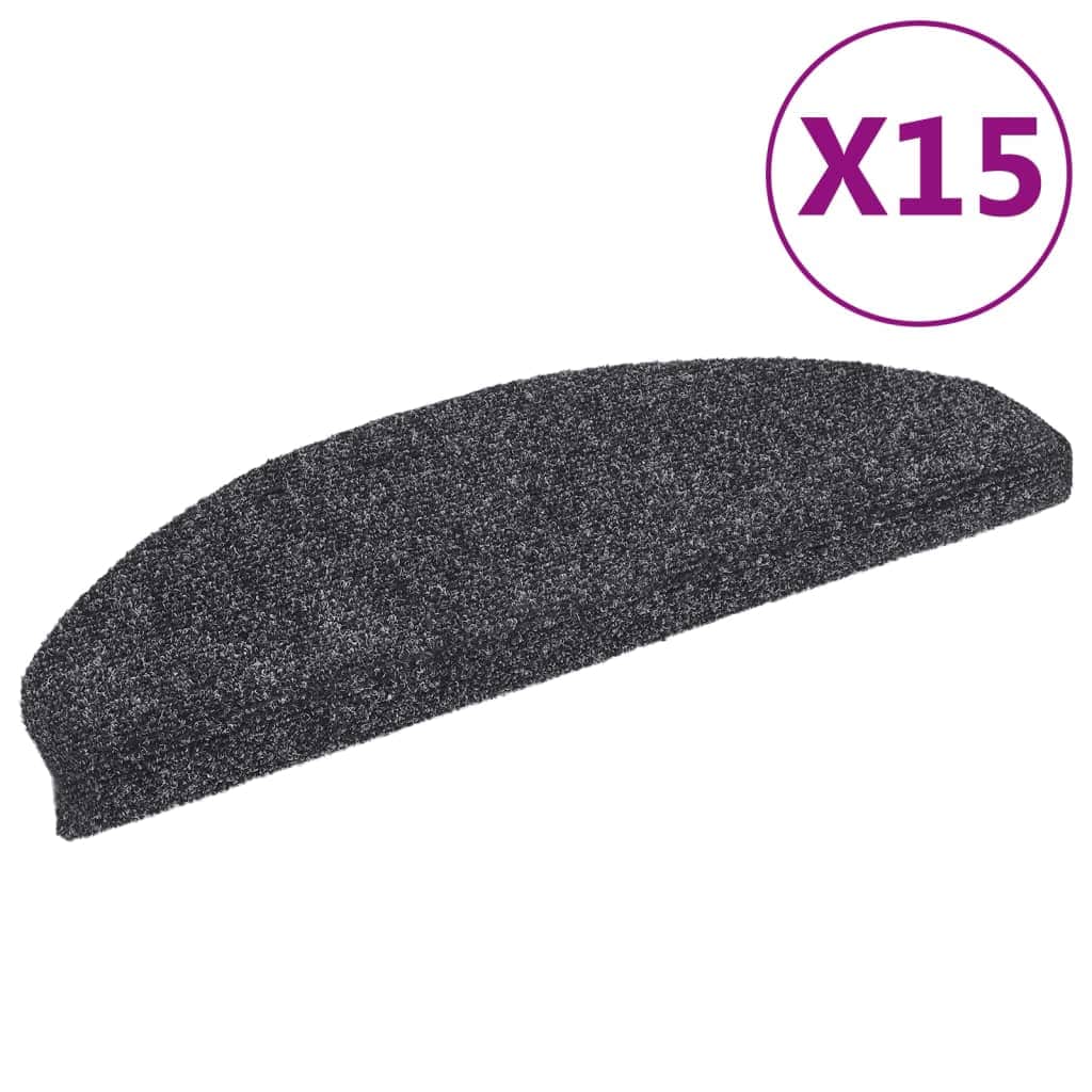 15pcs Self-adhesive Stair ats Needle Punch--Dark Grey
