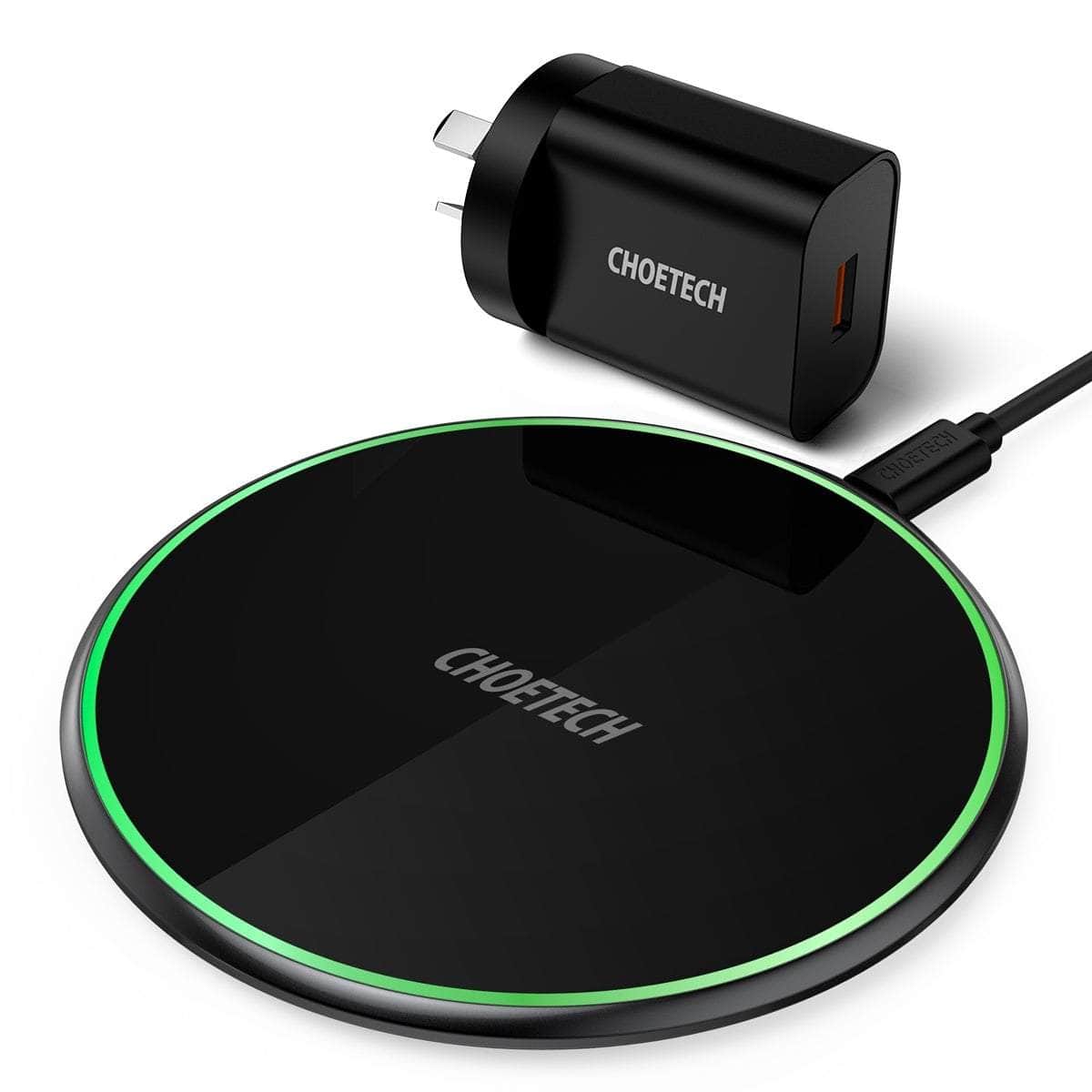 15W Wireless Charging Pad With Ac Adapter