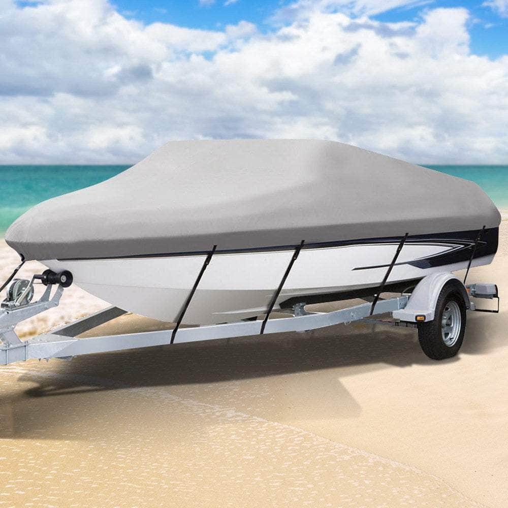 16-18.5Ft Boat Cover Trailerable Marine Grade 600D