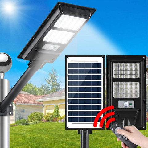 160/320/240/80 Led Solar Street Light Flood Motion Sensor Remote