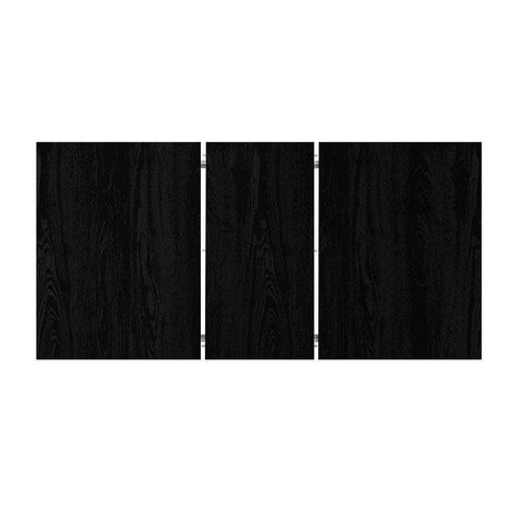 160cm Extendable Dining Table with 4x/6x Hans Wegner Dining Chairs Black