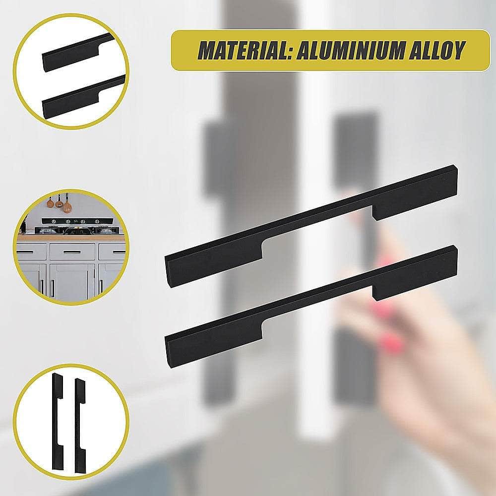 160Mm Black Kitchen Cabinet Handles