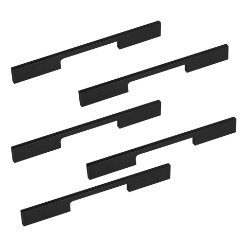 160Mm Black Kitchen Cabinet Handles