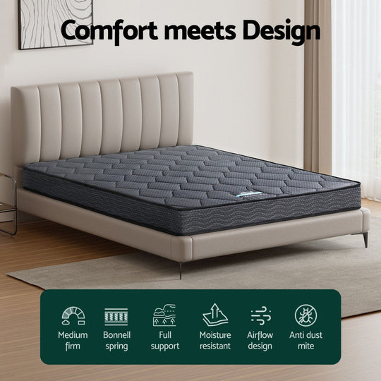 16cm Mattress Bonnell Spring Double/King/Single/Queen