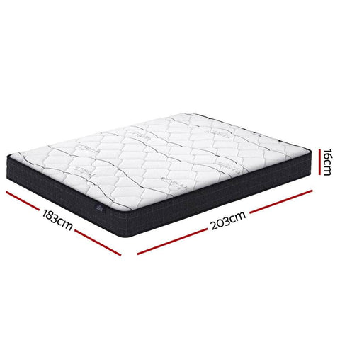 16cm Medium Firm King Mattress – Comfortable & Supportive -Stylish