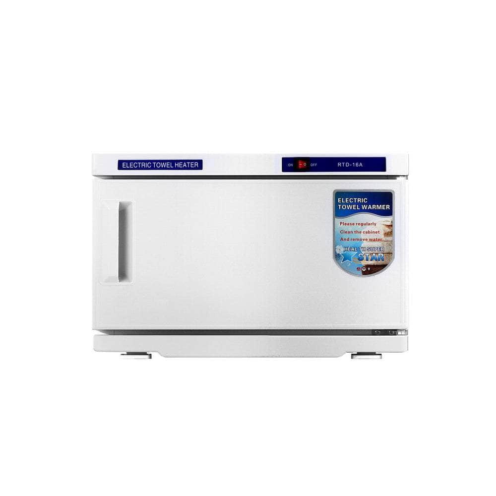 16L/23L/32L Towel Warmer UV Sterilizer Heater Cabinet Beauty Salon White