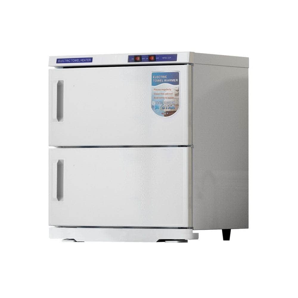 16L/23L/32L Towel Warmer UV Sterilizer Heater Cabinet Beauty Salon White