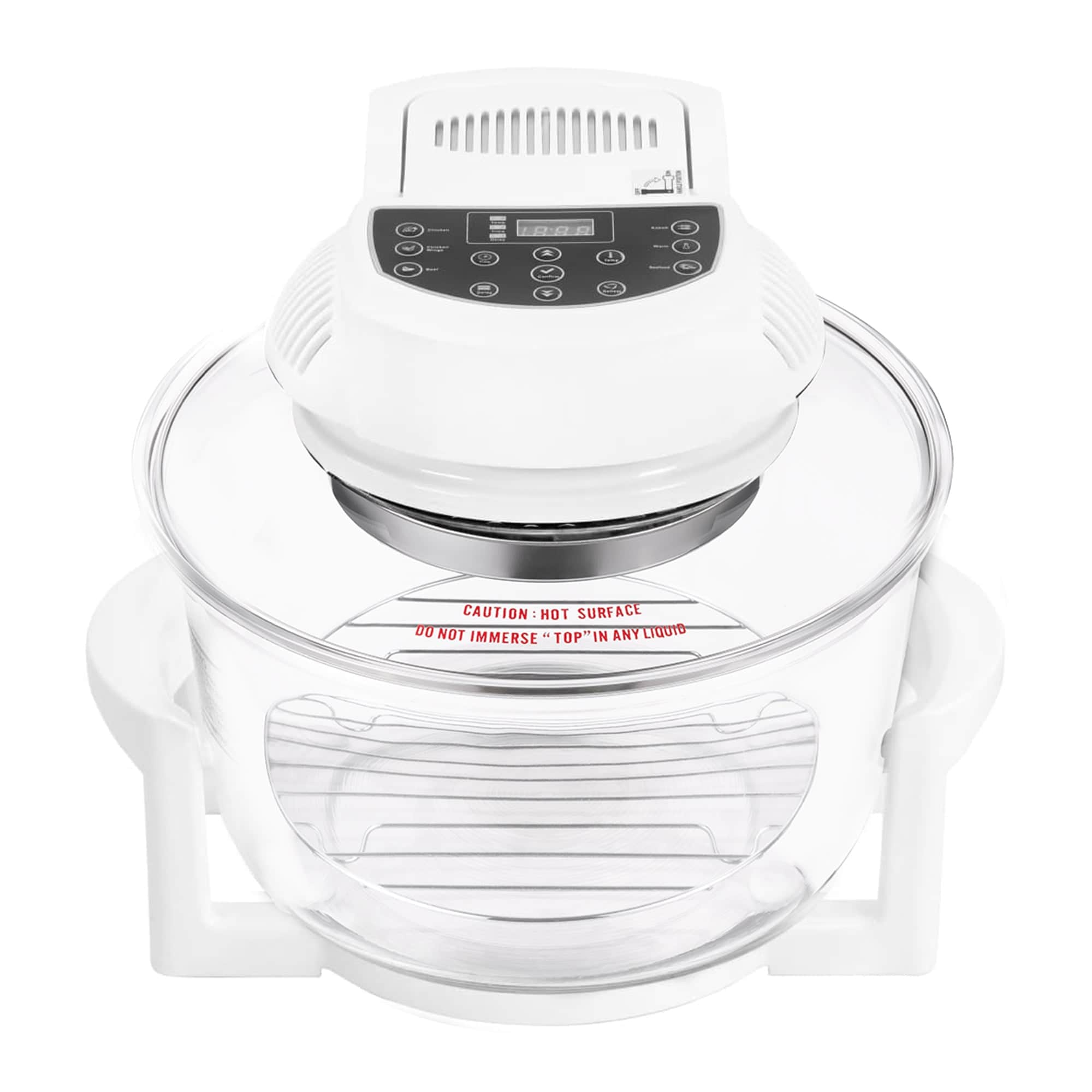 17L Digital Family Turbo Convection Oven Broiler Cooker Electric White