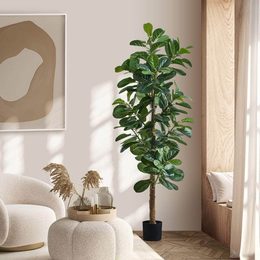 180cm Artificial Fiddle Leaf Fig Tree Lifelike Plants