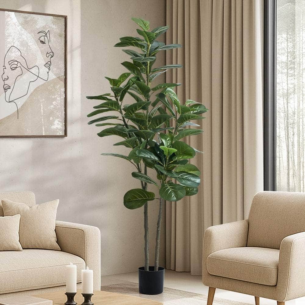 180cm Artificial Fiddle Leaf Fig Tree Lifelike Plants