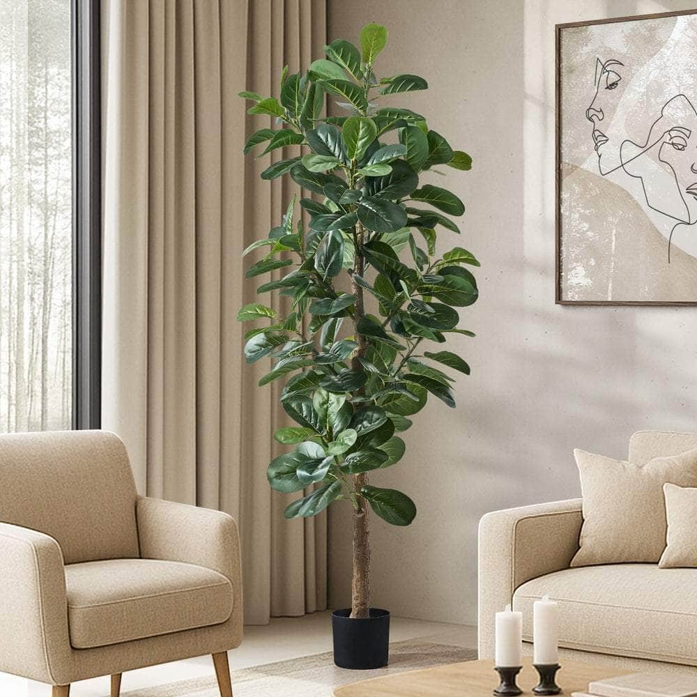 180cm Artificial Fiddle Leaf Fig Tree Lifelike Plants